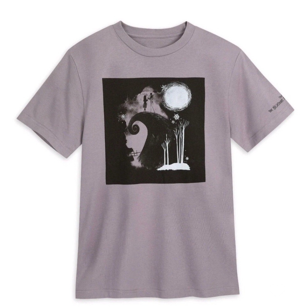 Disney nightmare before christmas purple shirt size XS NWT